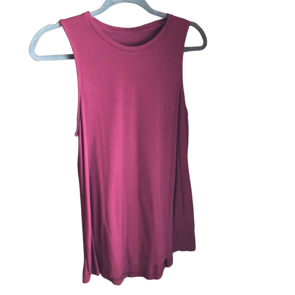 SzSmall Cranberry a new day Tunic